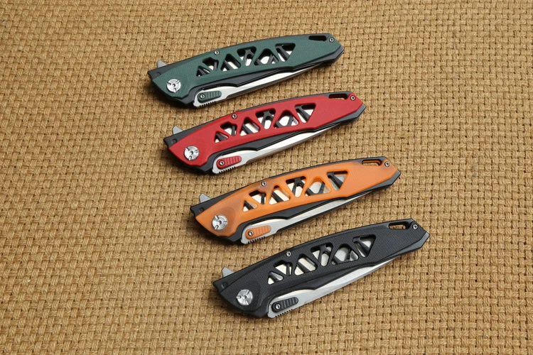 Складной нож Nimoknives yggdrail Flipper рукоятка из G10 лезвие 440с для мячей кемпинга охоты