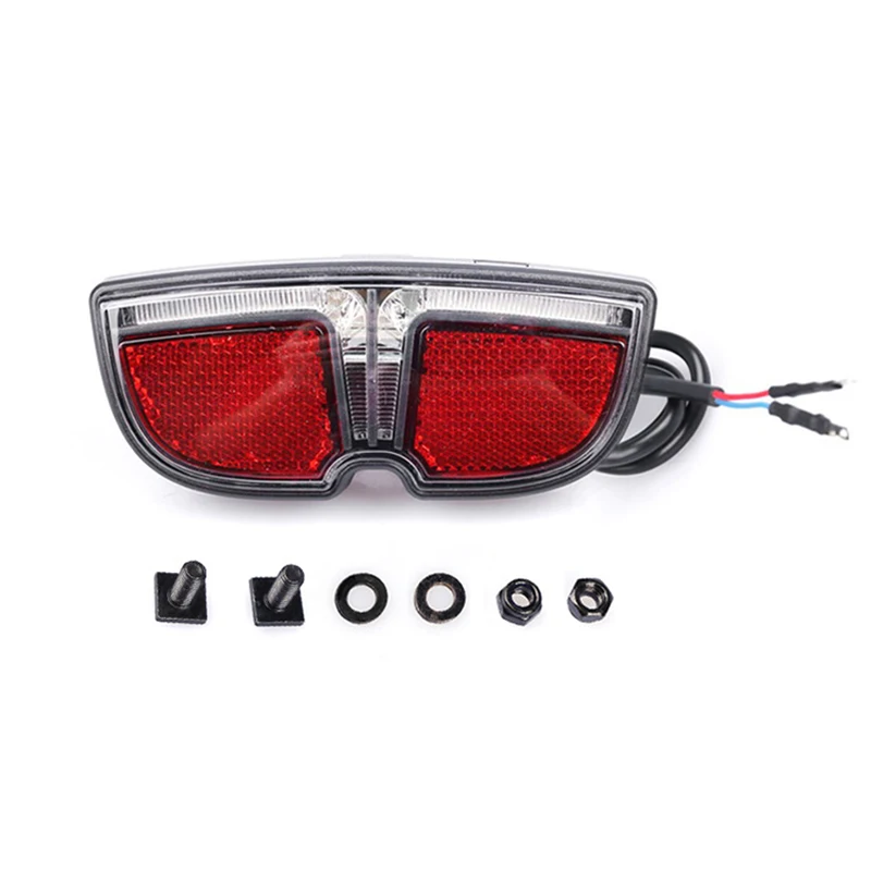 

1pc E-Bike LED Lamp 6V Headlight Taillight For Bafang Mid Drive Motor Rear Light