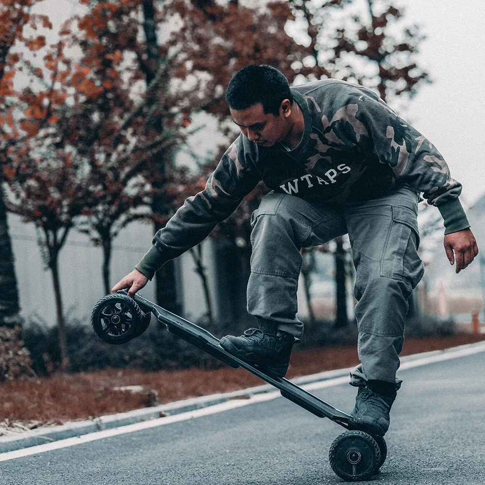 MAXFIND FF PLUS Electric Skateboard 1200Wx2 Longboard SAMSUNG 18650 Battery 6.5inch 35km/h 16km Range 38inch 97cm