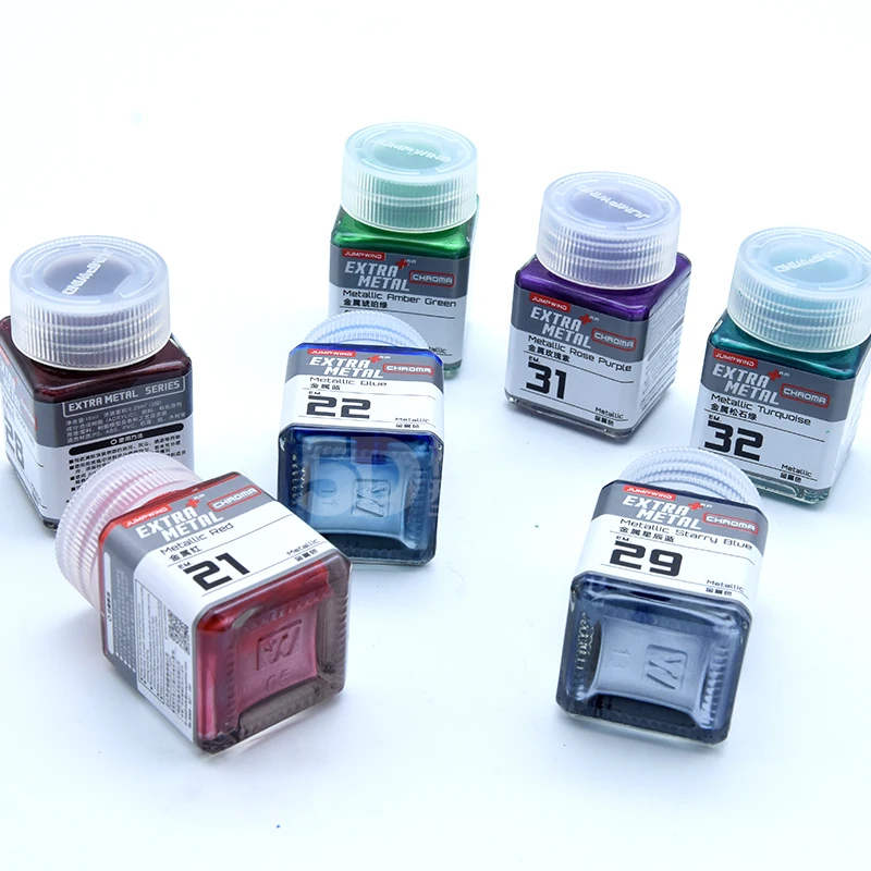 

18ml EM21-32 Metallic Bright Color Paint Pigments DIY Military Tank Ship Soldier Model Doll Car Craft Coloring Building Tool
