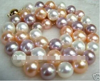 1810 7 8mm multicolor Mar del Sur collar de perlas de - AliExpress