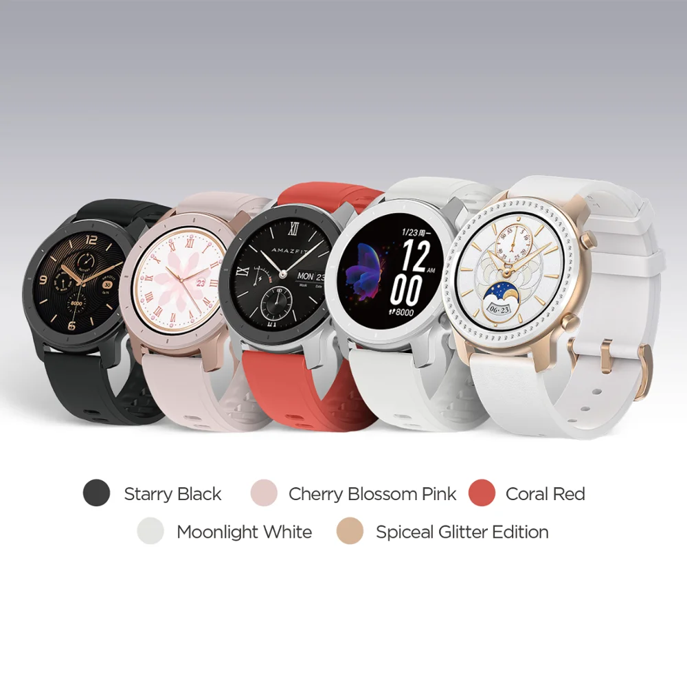 Stock Global Version New Amazfit Gtr 42Mm Smart Watch 5Atm Smartwatch 12Days Battery Gps Music-2