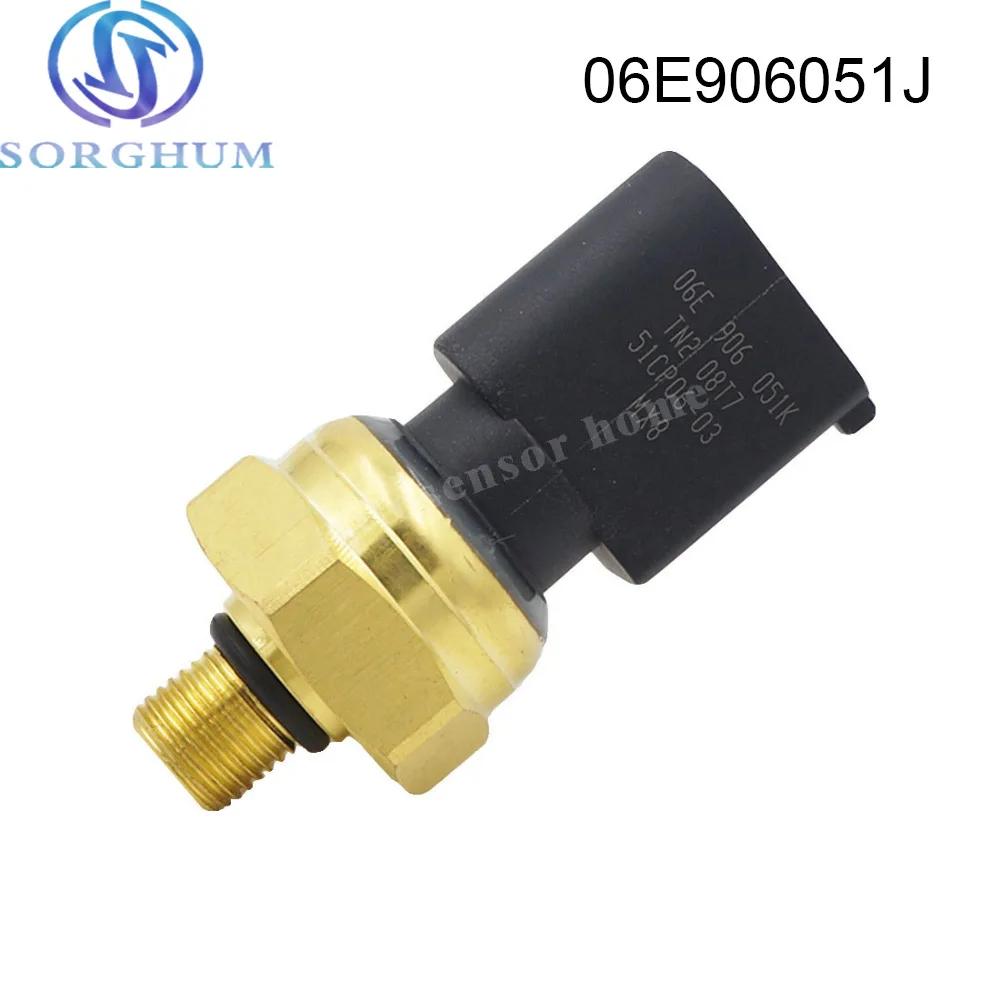 New 06E906051J Low Fuel Pressure Sensor For AUDI A4 B7 CABRIOLET 3.2