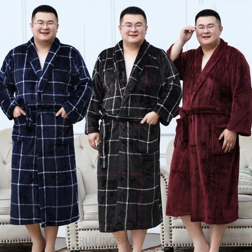 나에게 딱 맞는 사이즈의 따뜻한 플러스 사이즈 플란넬 목욕 가운 추천