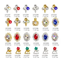 Стиль маникюрный сплав аксессуар в японском стиле пчелы особой формы K9 симфония эллипса ногтей палка-на кристаллах металлическая фурнитура