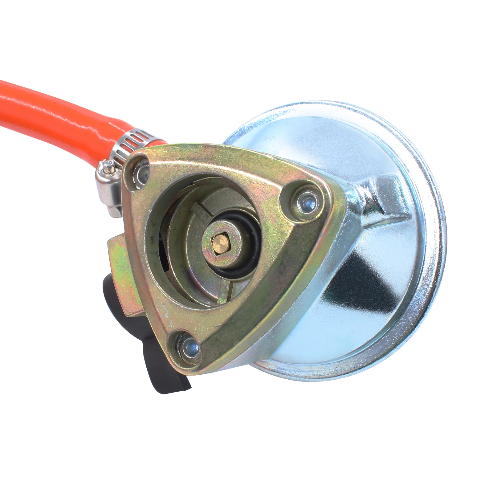 MENSI Propane Fire Pit Gas Control Assembly Kit Air Mixer Valve with Regulator for United Kingdom Max 90000 BTU without Burner