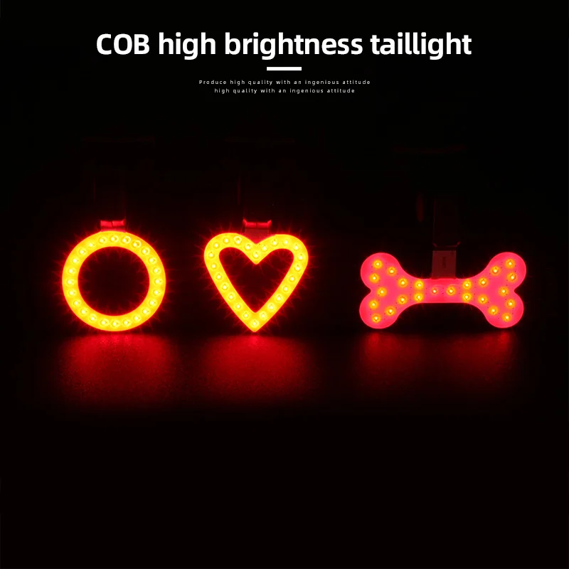 Multi Lighting Modes Bicycle Light USB Charge Led Bike Light Flash Tail Rear Bicicleta Lights for Mountains Bike Seatpost