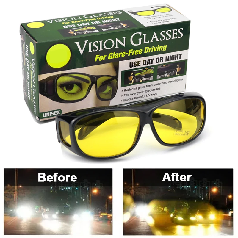 Night Vision Anti-Glare Driving Sunglasses