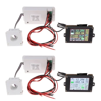 

Wireless Multifunction Voltmeter Ampere Meter DC 0-80V 0-300A with Hall Sensor N1HF