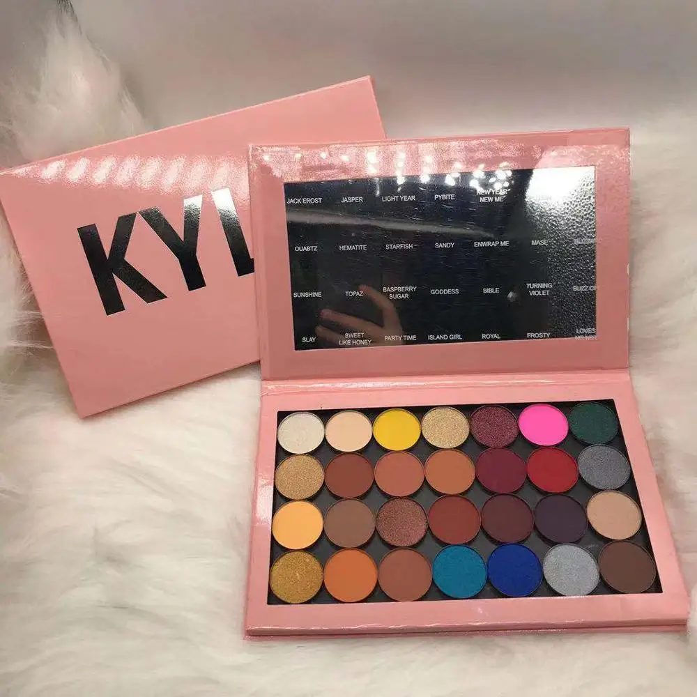 

New Pro 28 Colors Matte Eyeshadow Palette Matte Makeup Natural Brilliant Beauty Eye Shadow Kit