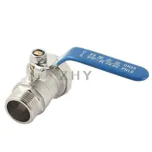 3/4PT резьбовой до 25 мм синяя ручка полный порт медный полипропиленовый шаровой клапан