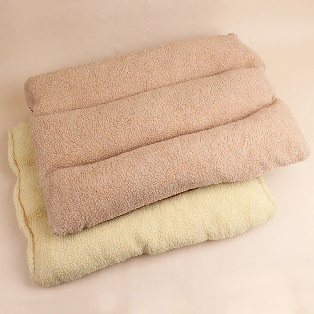 Dogs Kennel Plush Dog Mattress Puppy Cat Sleeping Pad Winter Warm Pet Bed Mat Thicken Fleece Large Dogs Cushion Blanket Dogs Kennel Plush Dog Mattress Puppy Cat Sleeping Pad Winter Warm Pet Bed Mat Thicken Fleece Large Dogs Cushion Blanket
