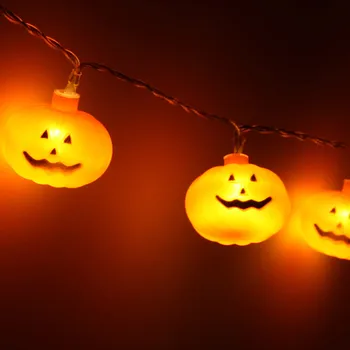 

Fantastic Pumpkin LED String Lights Halloween Decoration Accessories Lamp Horror led string lights Home lighting string decor