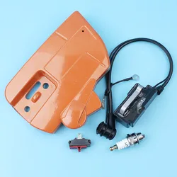 Couvercle d'embrayage de pignon, interrupteur de bobine d'allumage, pour Husqvarna 357 357XP 359 345 340 346XP 353 350 351 tronçonneuse 537107801 