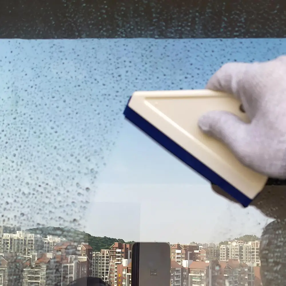 Rubber Blade Vinyl Squeegee Auto Cleaning Tools Water Wiper Cleaner Window Tint Tools Vinyl Wrap Car Accessories 4PCS razor blade scraper car wrapping tools car sticker remover vinyl squeegee window tinting squeegee automotive film tools scraper tool kit window scraper razor blade scrapers car film scraper