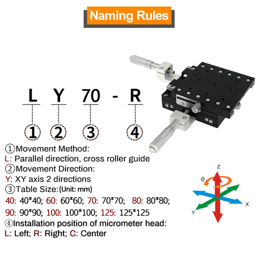 SEMY60-AS 60 60 40mm Slide Table Micrometer Manual Trimming Platform Cross Roller XY Linear Guide Sliding Track ZGQA-GQA XY Linear Stage SEMY60-AS 60 60 40mm Slide Table Micrometer Manual Trimming Platform Cross Roller XY Linear Guide Sliding Track ZGQA-GQA XY Linear Stage