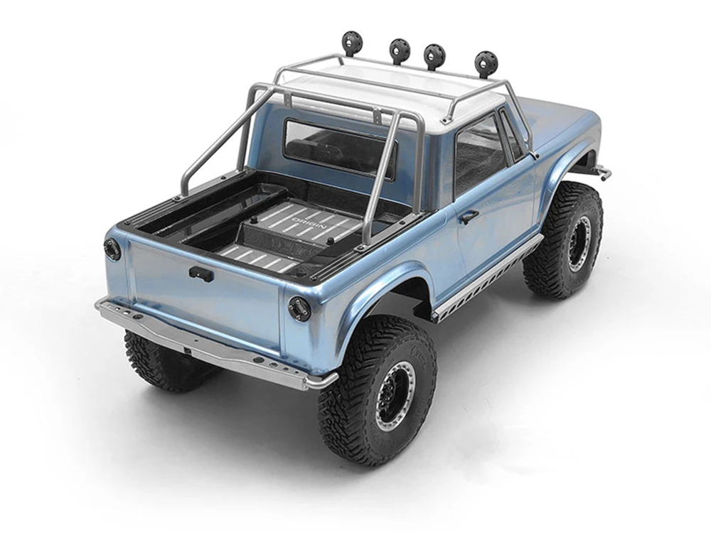 Rc Рок Гусеничный автомобиль металлический задний бампер подходит для 1/10 Rc игрушки грузовик VP VS4-10 PRO части тела аксессуары