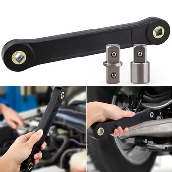 

Universal Extension Wrench Automotive DIY Tool Ratchet Wrench Adapter 1/4" 3/8" Wrench-sleeve Adapter Drive Socket Converter