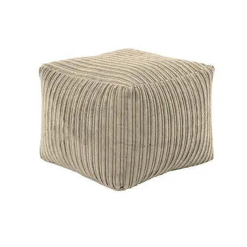 Footrest cover Sofa Cover Seat Footstools Foot Rest Stool Covers Pouffe Ottoman Corduroy Furniture Beanbag Cover No filling
