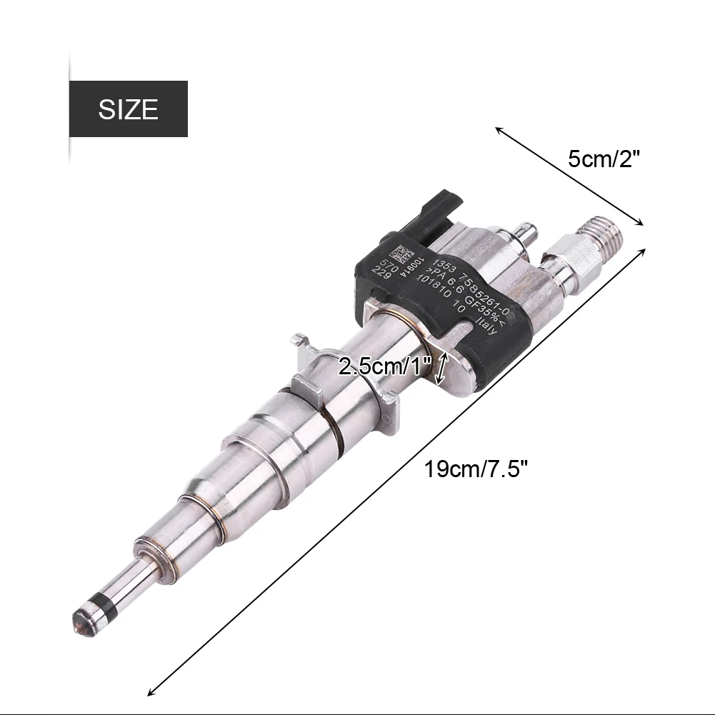 Топливная форсунка для BMW E61 E60 E93 E92 E91 E90 E88 E87 E81 OEM 13537585261-09 1353758526109