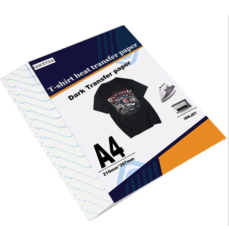 Inkjet Warmteoverdracht Sublimatie Printproces T shirt Licht Zwarte Stof Transfer Papier Katoen Kledingstuk Thermisch Papier|Kopieerpapier| AliExpress