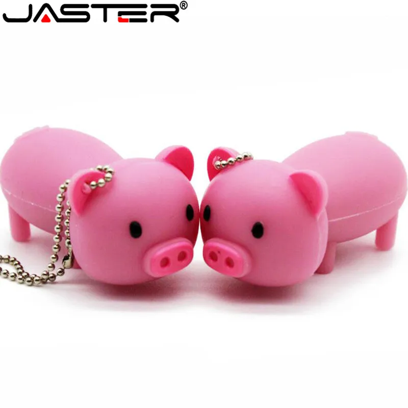 Usb флеш накопитель Jaster lovely pig 4 ГБ 8 16 32 64 USB 2 0|USB флэш-накопители| |