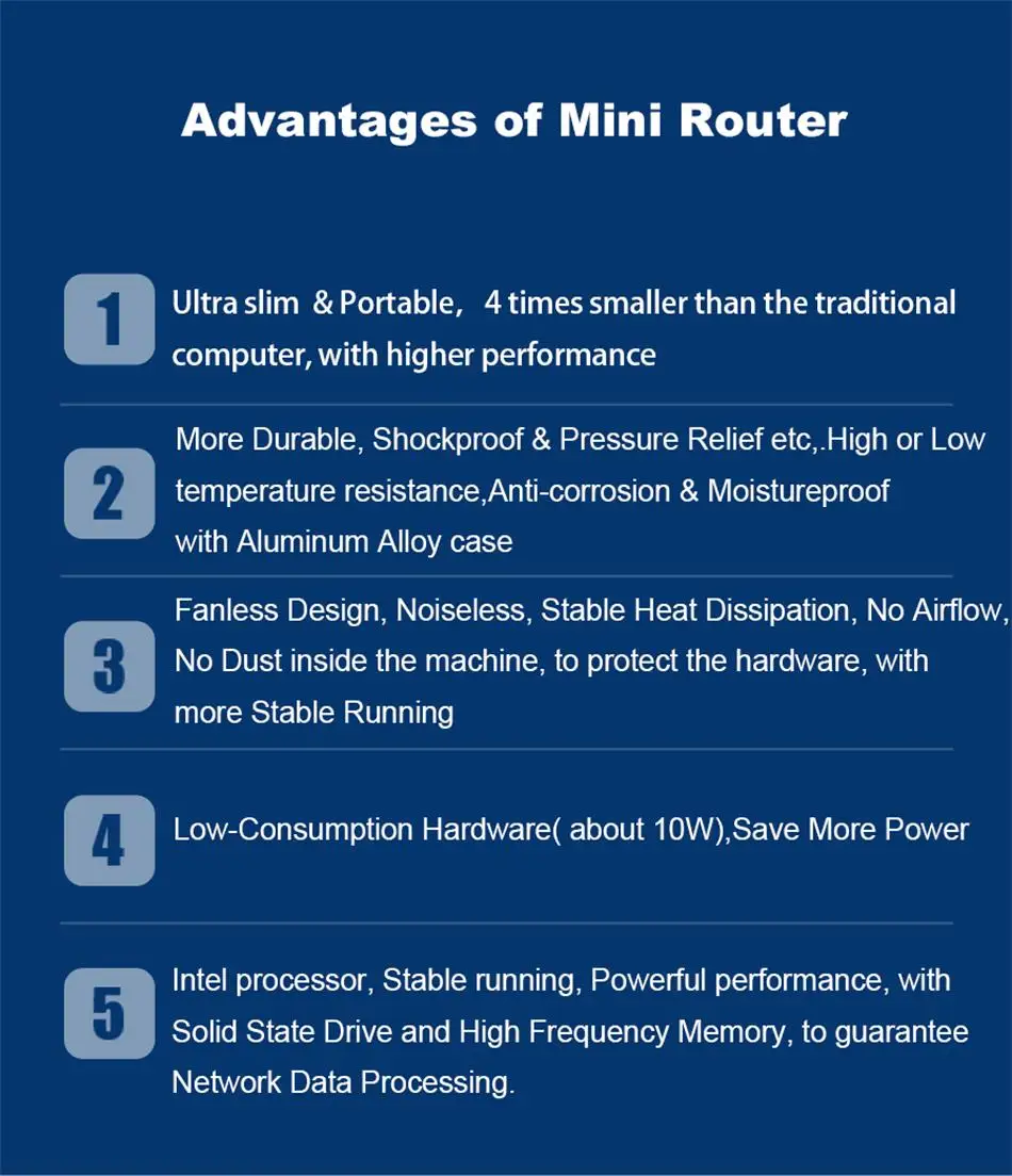 High-Performance Fanless Mini PC with 11th Gen Intel Processors, 4x I225V LAN, DDR4, NVMe, and OPNsense/PfSense Compatibility Description Image.This Product Can Be Found With The Tag Names Barebone Mini PC, Computer Office, Router