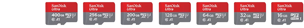 Карта Micro SD SanDisk 16 ГБ 32 ГБ MicroSDHC карта памяти 64 Гб 128 ГБ 200 ГБ 256 Гб 400 Гб MicroSDXC EXTREME PRO V30 U3 4K UHD TF карты