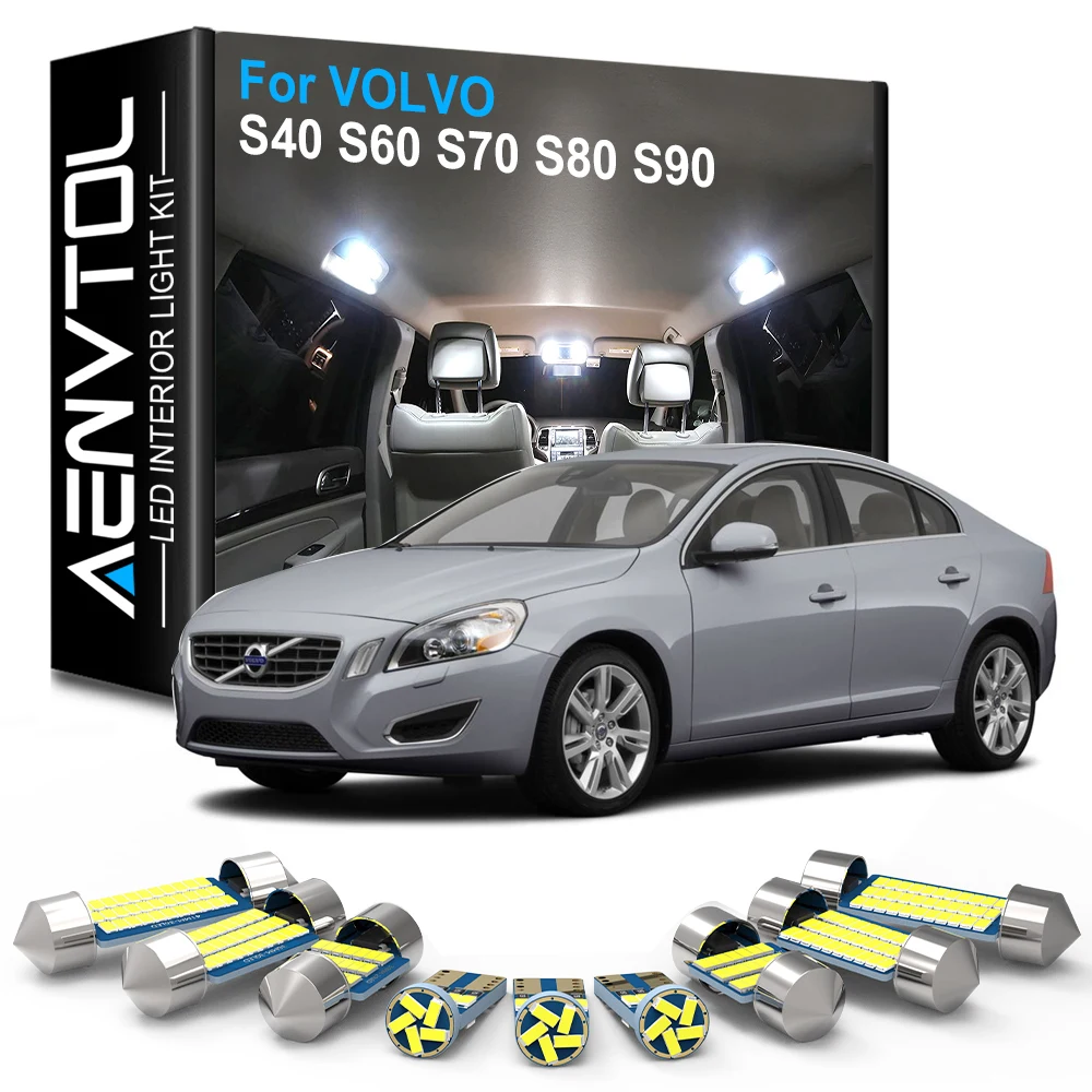 AENVTOL Canbus для Volvo S40 S60 S70 S80 S90 II I 1999 2001 2002 2003 2004 2005 2006 2007 2011 2020 аксессуары внутреннего
