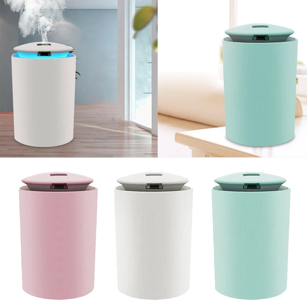 Refillable Cool Mist Humidifier USB Aroma Essential Oil Diffuser Home Spa Yoga Office Study Room