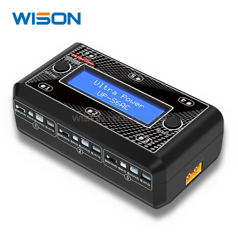 Зарядное устройство Ultra Power UP-S6 UP-S6AC 6x4 35 Вт 1S AC/DC LiPO/LiHV с Micro MX mCPX JST Fpr RC моделей