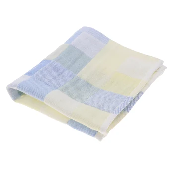 

3 pcs Baby Gauze Muslin Square Cotton Feeding Wash Cloths Bibs Towel 25*25cm