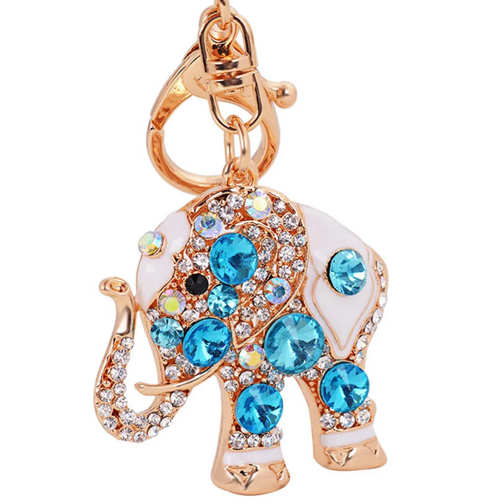 Модный брелок blingbling стразы для ключей со слоном кольцо a234|Брелоки| |