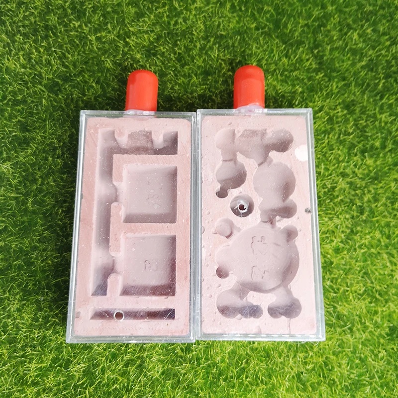 Rectangular Ant Plaster Nest Red Concrete Farm Creative Maze Design Workshop Villa Insect Terrarium | Дом и сад