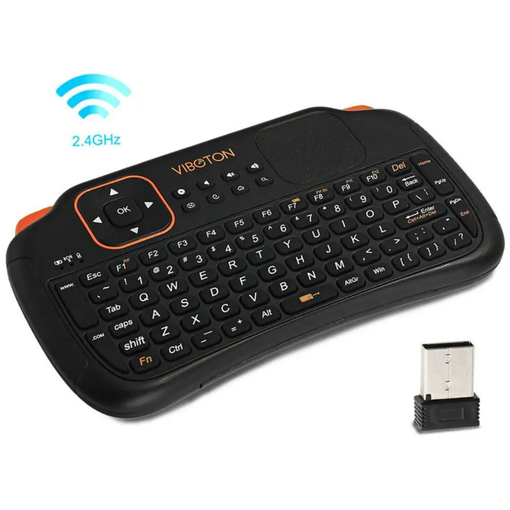 Беспроводная клавиатура 2 4 ГГц мини игровые клавиатуры для ПК/Pad/Andriod/Google TV Box
