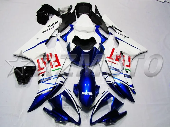 4 подарки Новые ABS полные комплекты обтекателей для YAMAHA YZF-R6 2006 2007 Обтекатели набор YZF R6 06 07 литьевая форма fiat