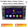 2G 64G Android 10 2 DIN GPS para coche para opel Astra H G J Vectra Antara Zafira Corsa Vivaro Meriva Veda sin reproductor de DVD ► Foto 1/6