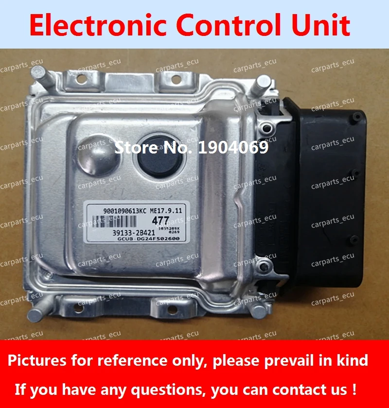 For Hyundai Kia Car engine computer board/ME17.9.11 ECU/Electronic Control Unit/39110-2BAL6 SM3/39133-2B421 477/39117-2B240