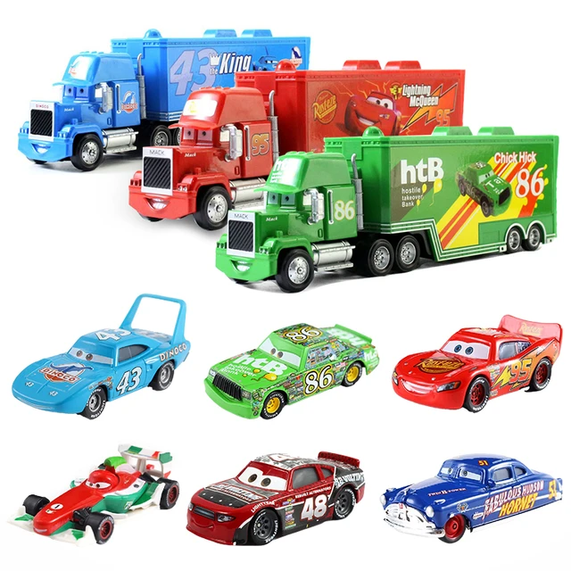 Voitures et camion Cars ensemble 7 pièces - Maison & Déco/Jeux et Jouets -  Merci Boutique