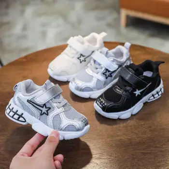 

Autumn Children Shoes Boys Girls Sport Shoes Breathable Infant Running Sneakers Soft Bottom Non-slip Casual Kids