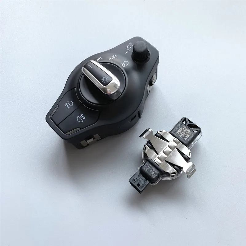 

Chrome AUTO Headlight Fog Light Switch Control +Rain Sensor For Audi A4 2009-2014 B8 S4 A5 S5 Q5 2009-2014 8K0941531AS