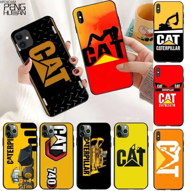 Роскошный чехол для телефона Caterpillar CAT DIY iPhone 11 pro XS MAX 8 7 6 6S Plus X 5S SE 2020 XR | Мобильные