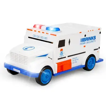 

Automatic Kids Piggy Bank Code Lock Creative Cash Truck Car Password Piggy Bank with LED Music Kids Toy Collection