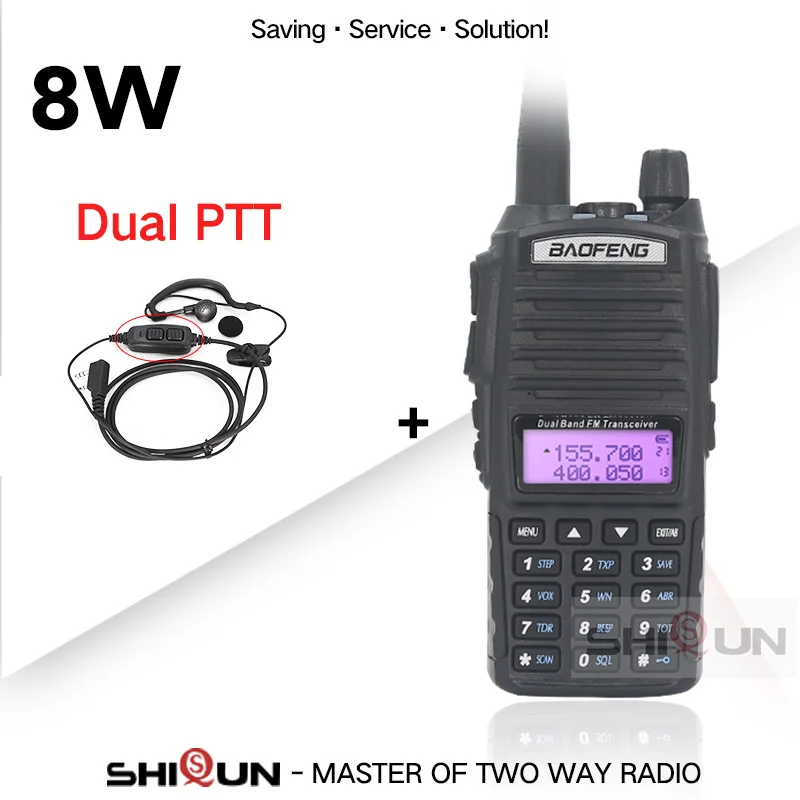 Портативная рация BaoFeng UV 82 8 Вт 10 км|Рации| |