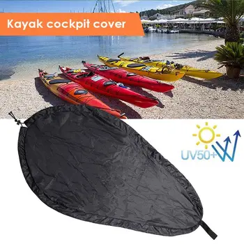 

Cockpit Cover Canopy Cover Outdoor Inflatable Boat Drifting Polyester Coated Silver Cloth Black Boat Accessories Non Slip Cover