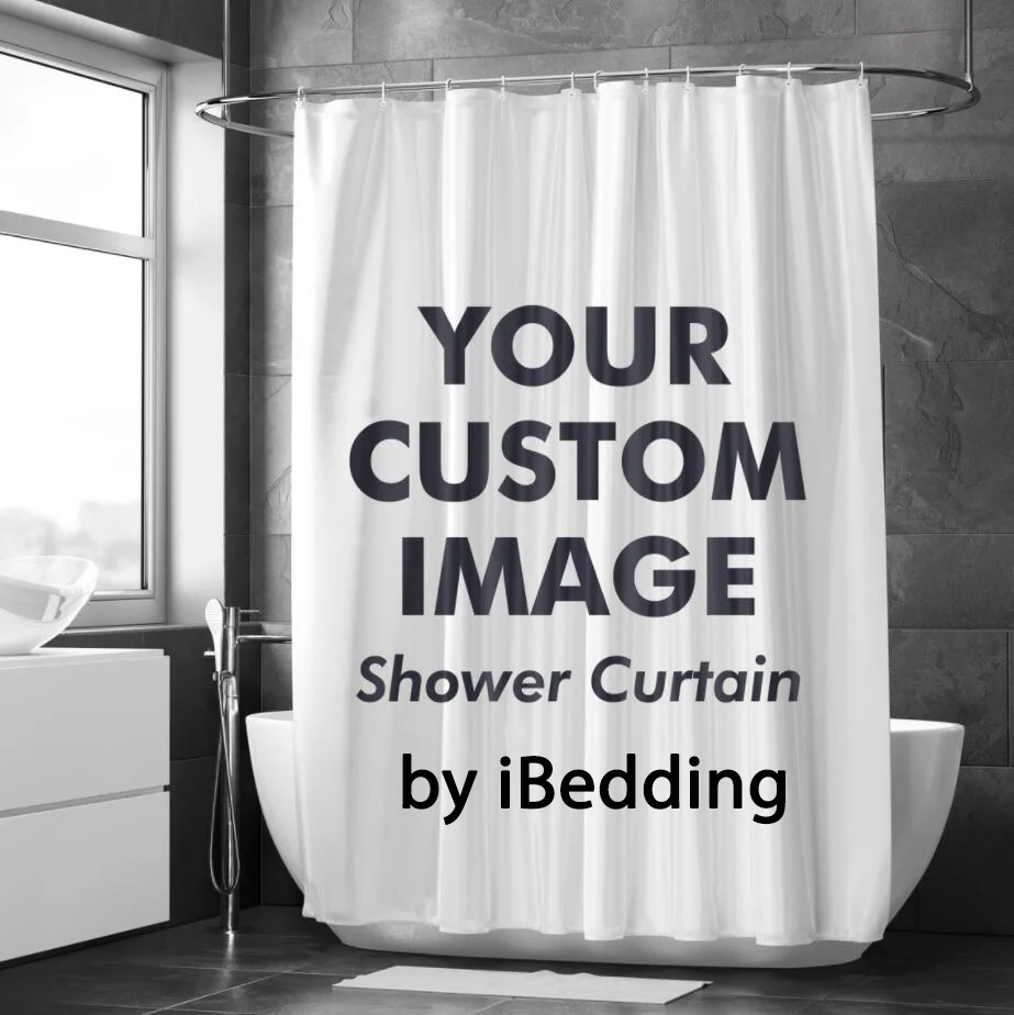 Ibedding Custom Shower Curtain Bathroom Waterproof Curtains Customized
