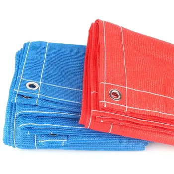 

Customize Blue Red Sunshade Net Thicken Anti-UV Balcony Terrace Safety Net Home Privacy Netting Canopy Sun Sailing Nets