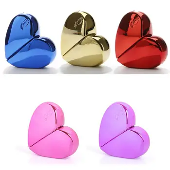 

25ml Sweet Mini Love Heart Shaped Empty Perfume Bottles Refillable Spray Atomizer Travel Portable Ladies Cosmetic Container 896D