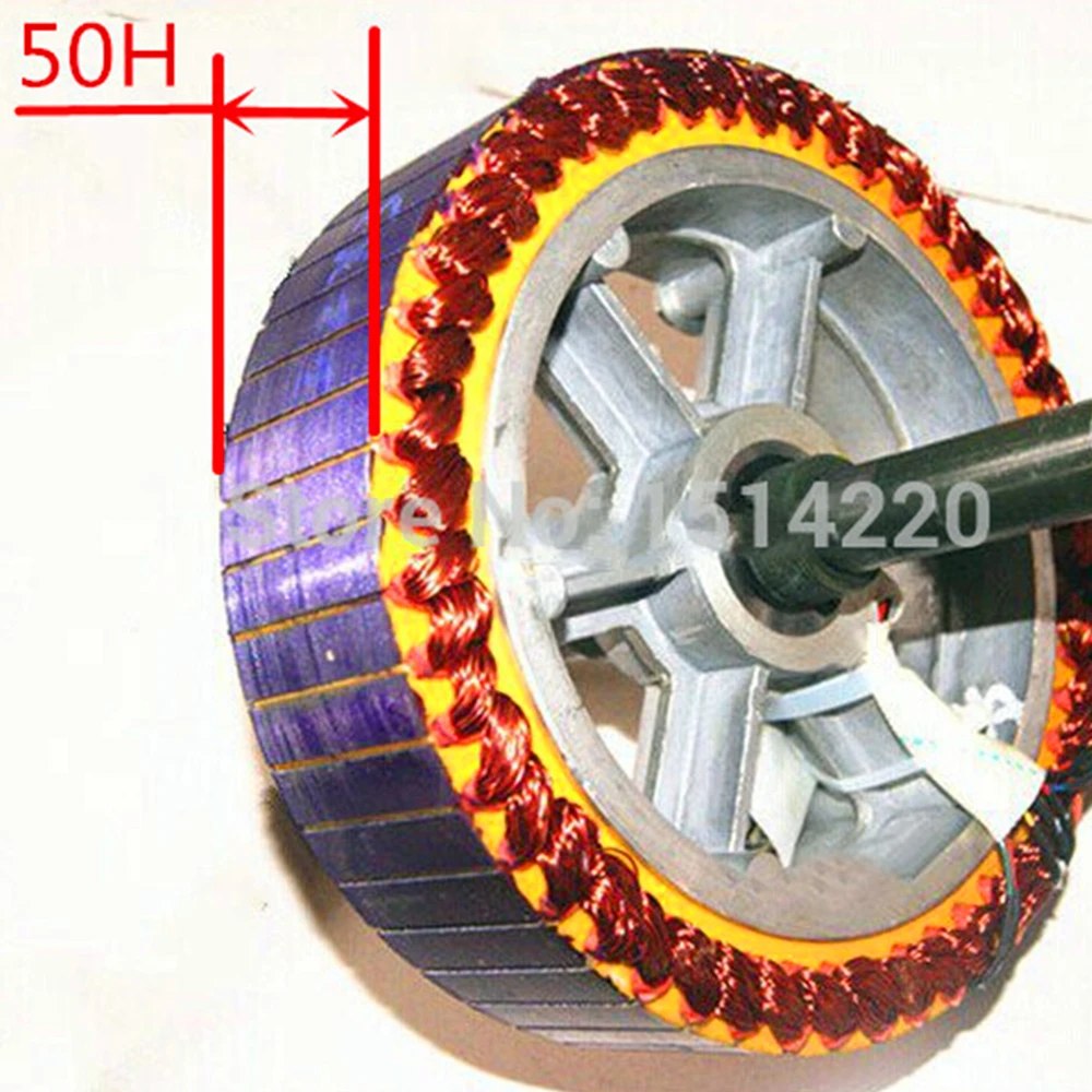 V1 мощный магнит 50H 5000 Вт постоянного тока Бесщеточный задний мотор ступицы для электрического конверсионного комплекта, электровелосипеда, электровелосипеда