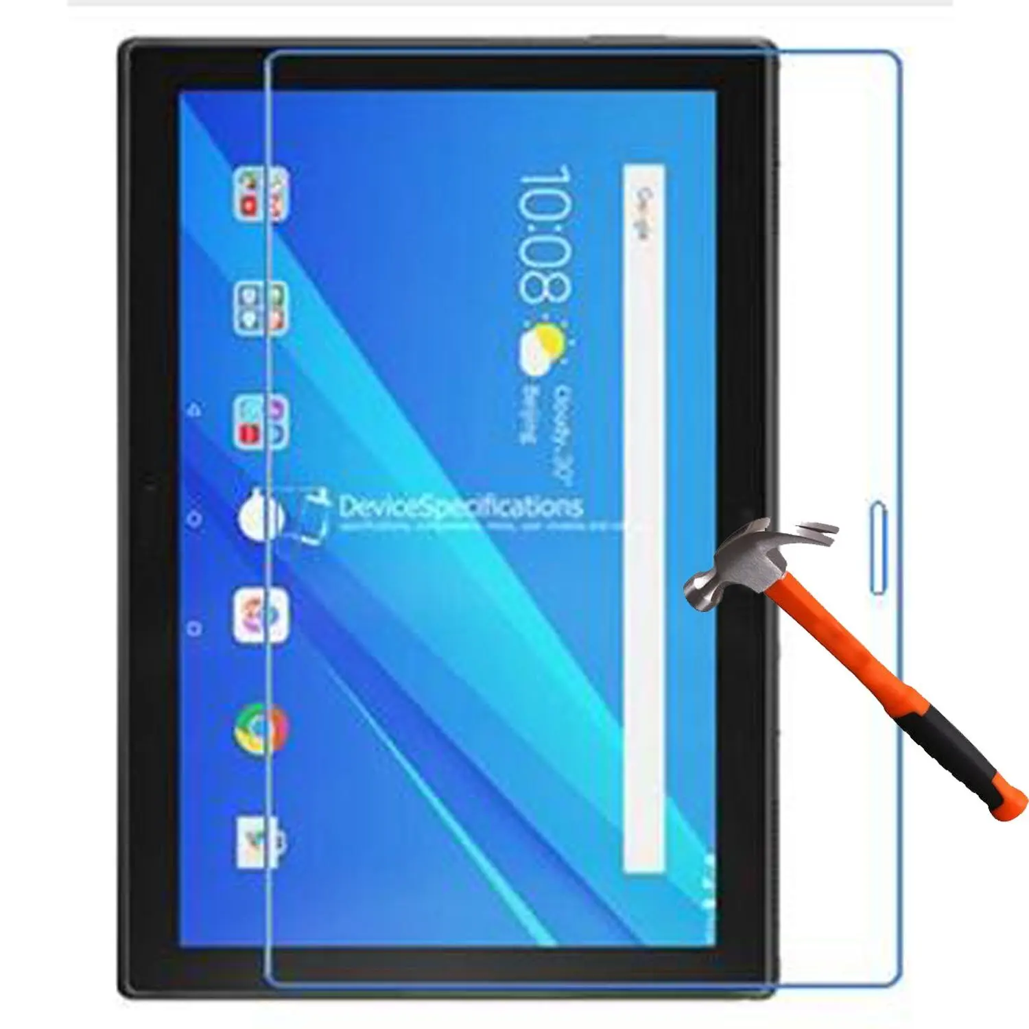 Закаленное стекло для планшета Lenovo Tab 4 8 / Plus | Компьютеры и офис